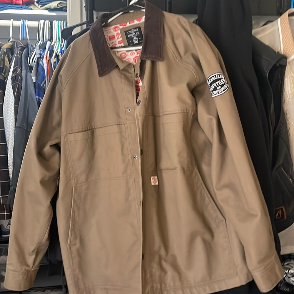 Crooks and castles jacket size xxxl